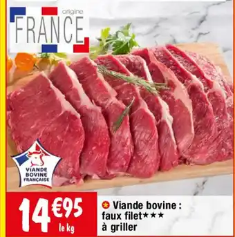 Migros Viande Bovine Faux Filet a Griller offre