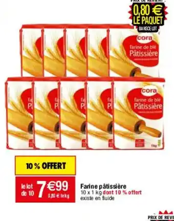 Migros Farine Pâtissière offre