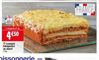 Migros Lasagne Bolognaise Au Boeuf offre