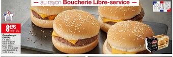 Migros Cheeseburger charal offre