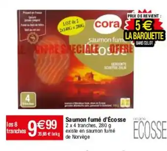 Migros Saumon Fume d'Ecosse offre