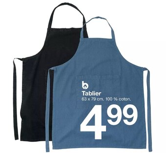 Zeeman Tablier offre