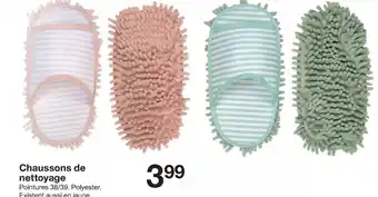 Zeeman Chaussons De Nettoyage offre