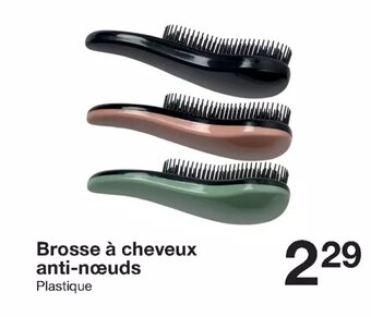 Zeeman Brosse à Cheveux Anti-Nœuds offre