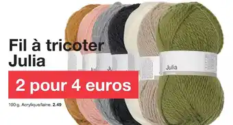 Zeeman Fil à Tricoter Julia offre