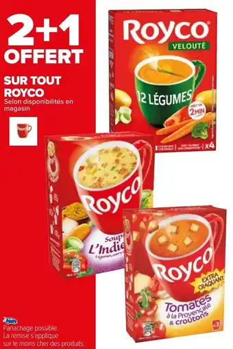 Carrefour Market Sur Tout Royco offre