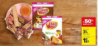 Carrefour Market Crépes Prix Choc Whaou offre