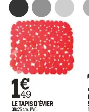 Centrakor Le Tapis D'Evier offre