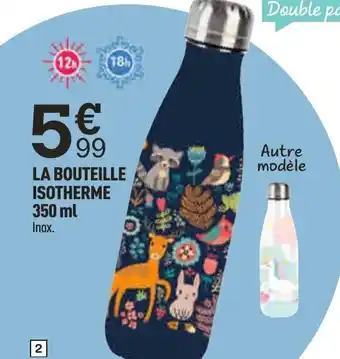 Centrakor La Bouteille Isotherme 350 ml offre