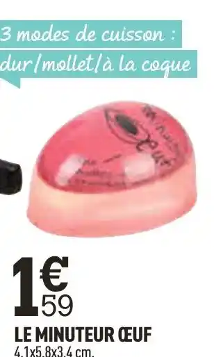 Le Minuteur  Œuf