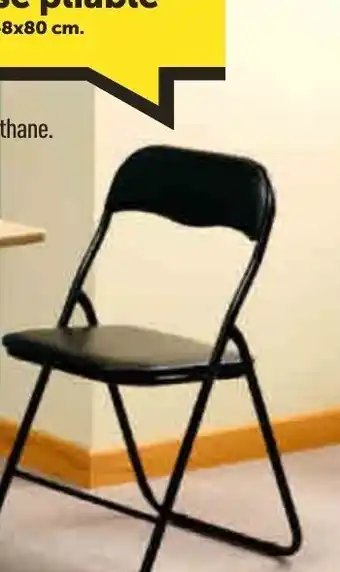 Centrakor La Chaise Pliable offre