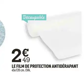 Le Film De Protection Antidérapant