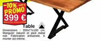 KREABEL Table offre