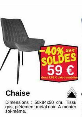 KREABEL Chaise offre