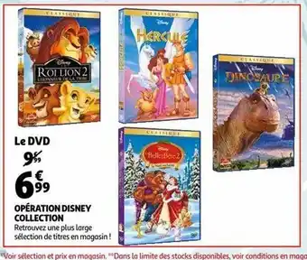 Auchan Opération disney collection offre