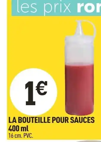 A Bouteille Pour Sauces 400 ml
