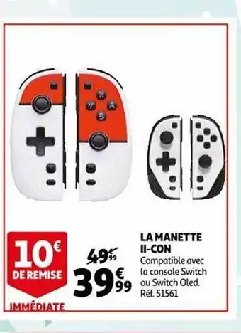 Auchan La manette ii-con offre