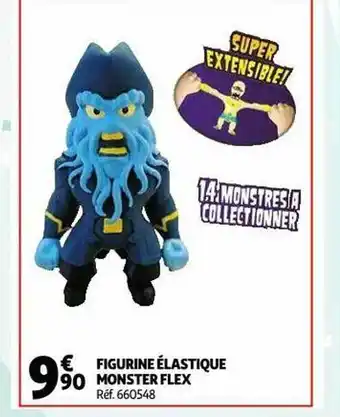 Auchan Figurine élastique monster flex offre