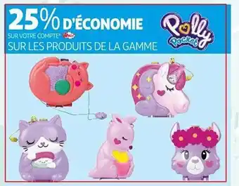 Auchan La gamme polly pocket offre