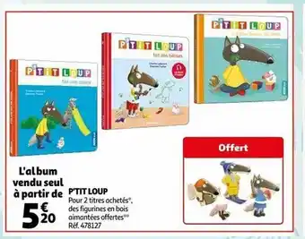 Auchan P'tit loup offre