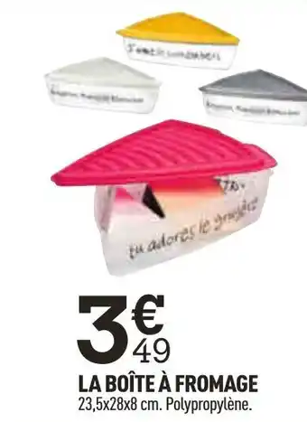 Centrakor La Boite À Fromage offre