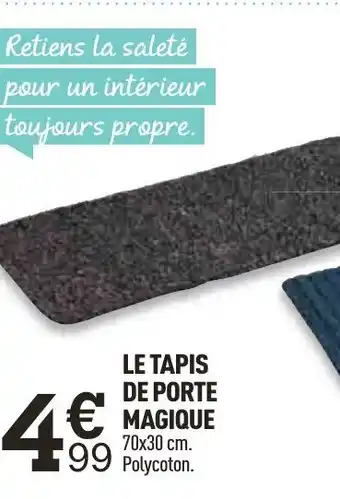 Centrakor Le Tapis De Porte Magique offre
