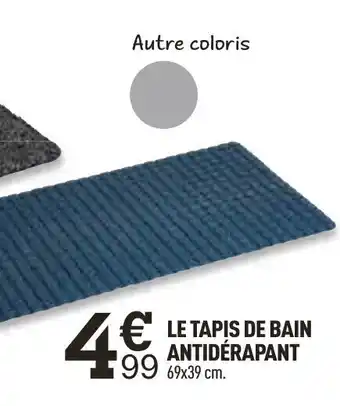 Centrakor Le Tapis De Bain Antidérapant offre