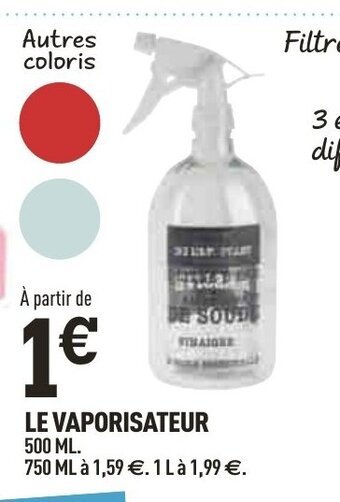 Centrakor Le Vaporisateur offre