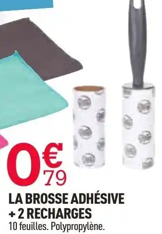 Centrakor La Brosse Adhésive + 2 Recgharges offre