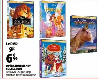 Auchan Opération Disney Collection offre