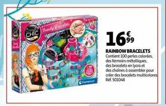 Auchan Rainbow Bracelets offre