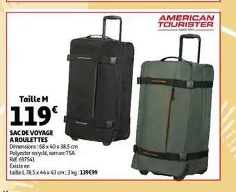 Auchan Sac De Voyage A Roulettes offre