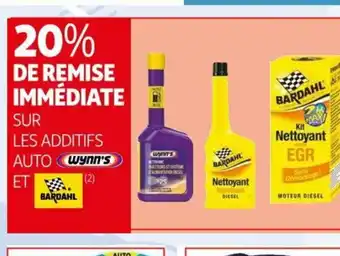 Auchan Sur Les Additifs Auto Et offre