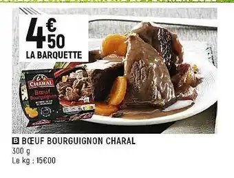 Spar Bœuf bourguignon charal offre