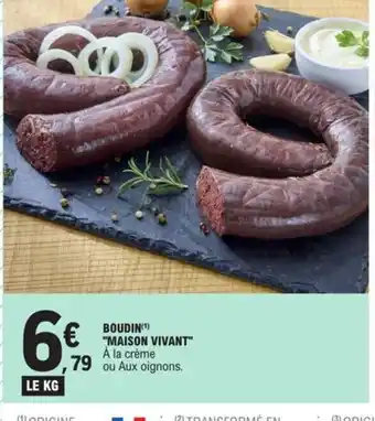 E.Leclerc Boudin Maison Vivant offre