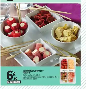 E.Leclerc Assortiment Antipasti Tapasti offre