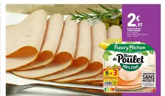 E.Leclerc Blanc de Poulet Fleury Michon offre