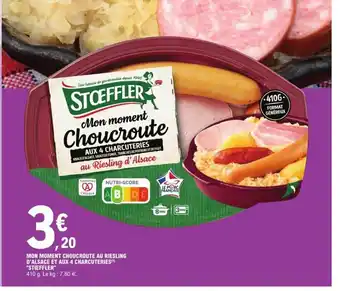 Mon Moment Choucroute au Riesling d'Alsace Et Aux 4 Charcuteries Stoeffler