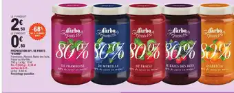 E.Leclerc Preparation 80% de Fruits d'Arbo offre