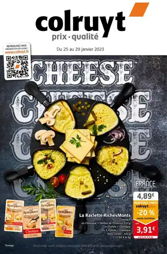 Colruyt La Raclette Richesmonts offre