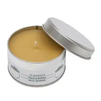 MUJI Tin candle - gold & myrrh offre