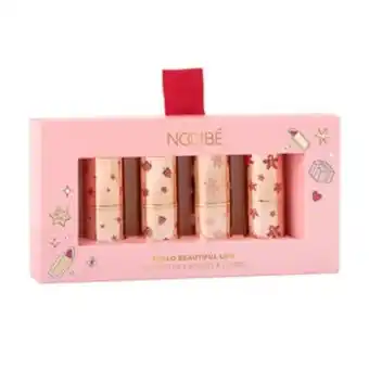 Nocibé coffret maquillage – hello beautiful lips 4 rouges à lèvres