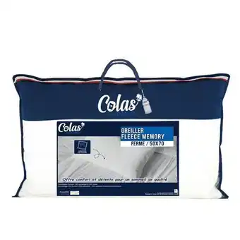 Auchan Oreiller mémoire de forme colas normand offre