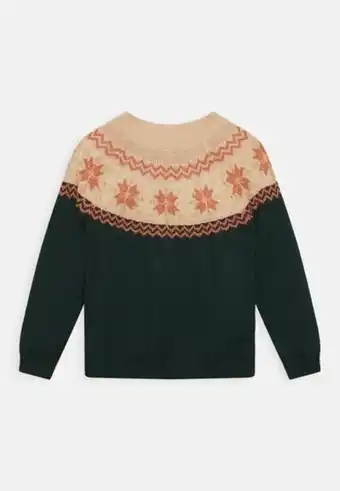 Pull etoil - pullover - vert tige
