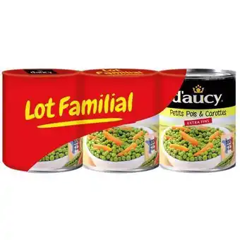 Auchan Petits pois & carottes extra fins d'aucy offre