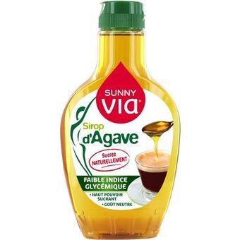Auchan Sirop d'agave sunny via offre