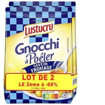 Auchan Gnocchi à pôéler lustucru offre
