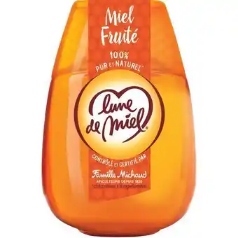 Auchan Miel lune de miel miel fruité doseur offre