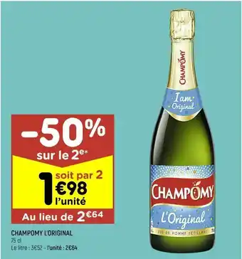 Jus de pomme champomy
