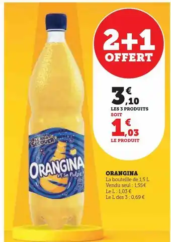 Hyper U Orangina offre